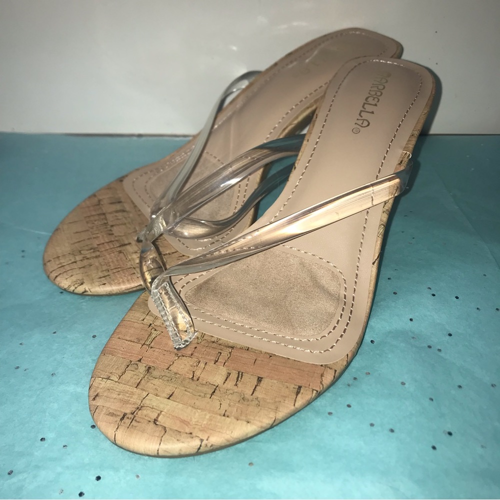 ❤️6/$27❤️ Marbella Nude Sandals